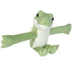 Wild Republic Huggers crocodile snap band plush toy
