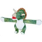 Triceratops snap band plush toy by Wild Republic
