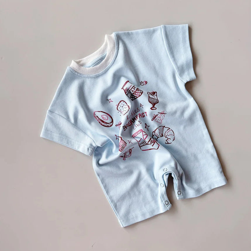 Sky Breakfast Club Romper - FRECKLES The Label