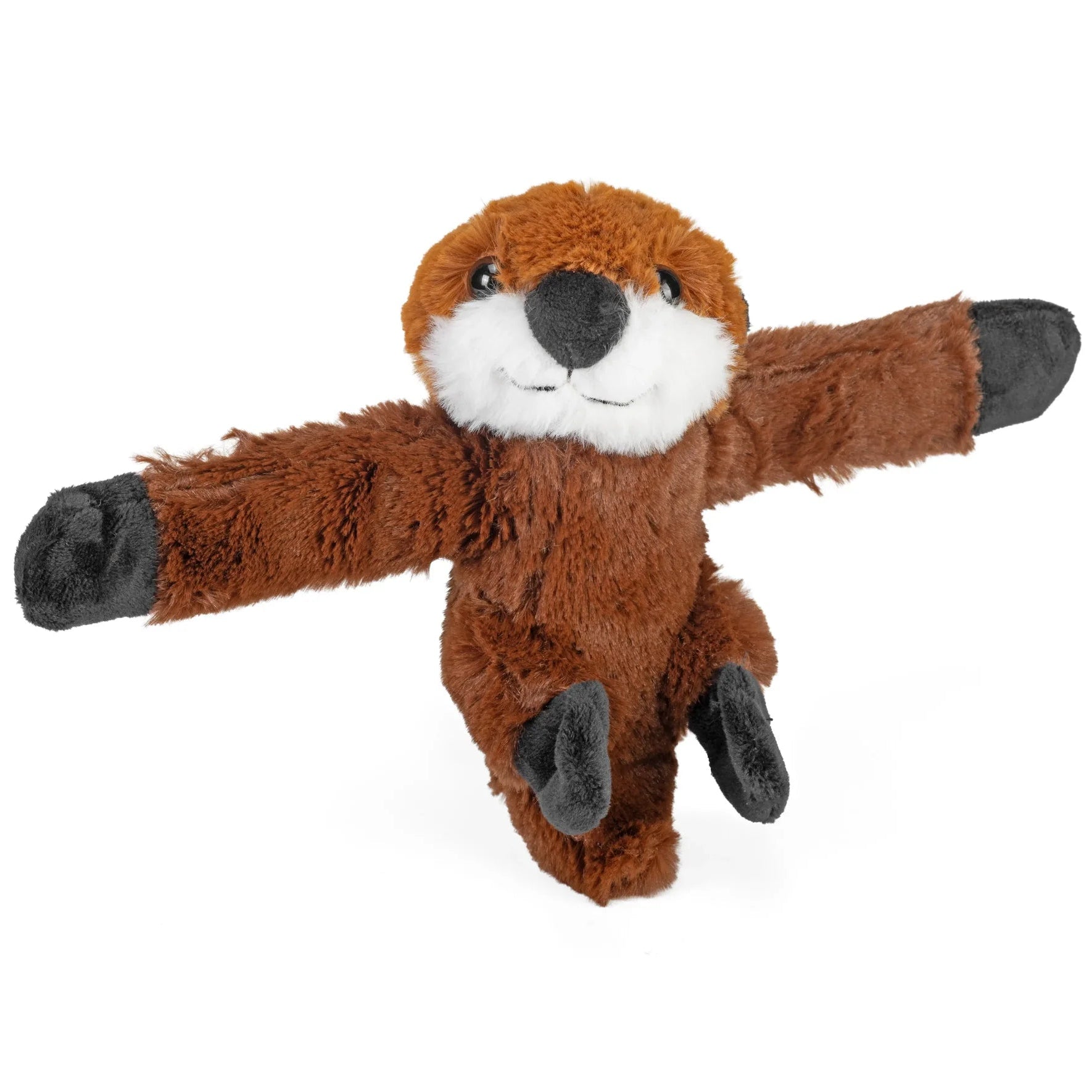 Otter Huggers plush toy snap band by Wild Republic
