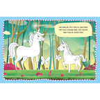 Unicorn activity box with scratch art and models