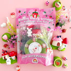Bunny Berry Village Sensory Playdough Kit - Earth Grown KidDoughs