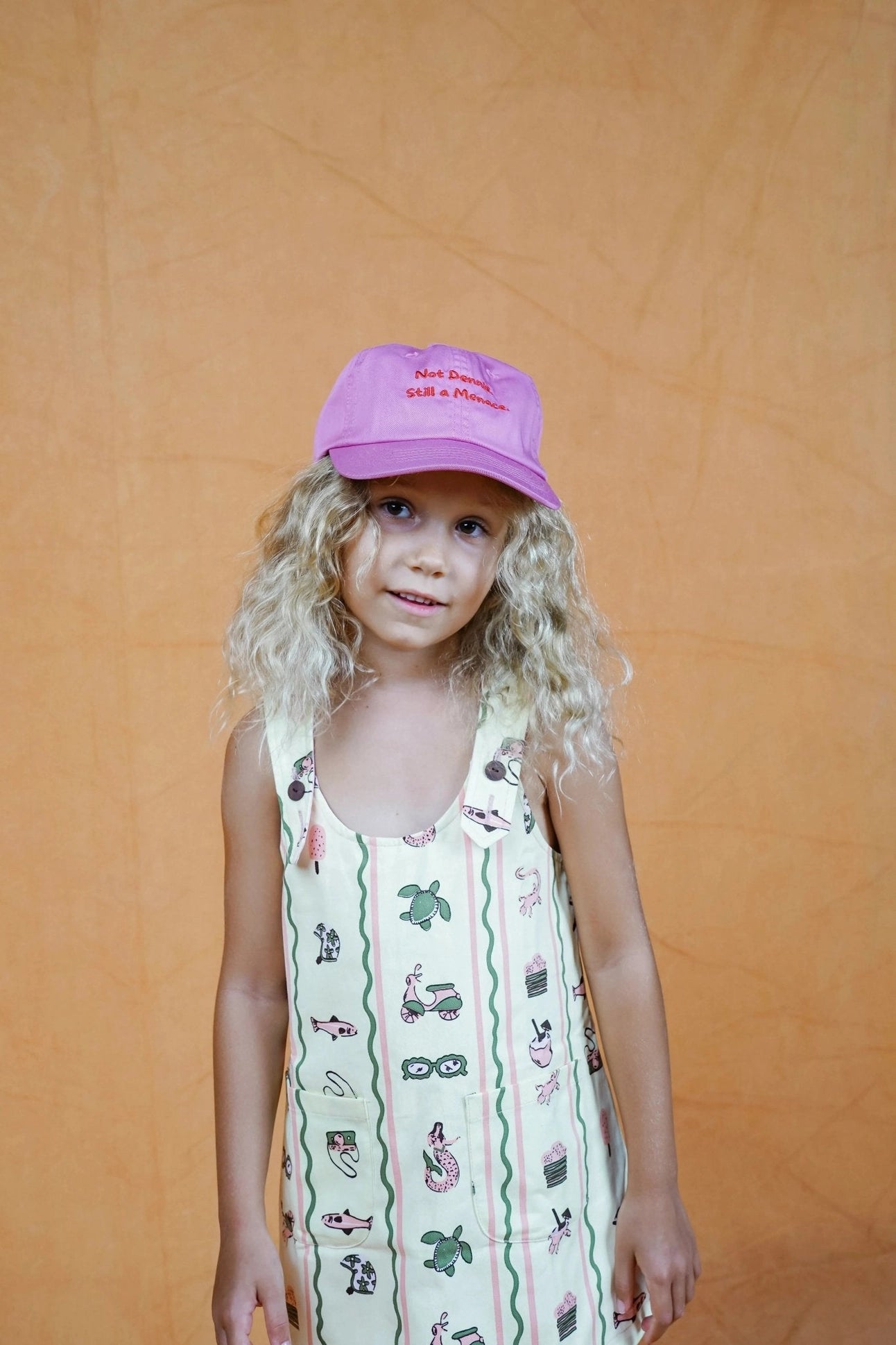 Pink Dennis the Menace Hat - Lokal Folk