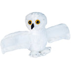 Snowy owl snap band plush toy by Wild Republic
