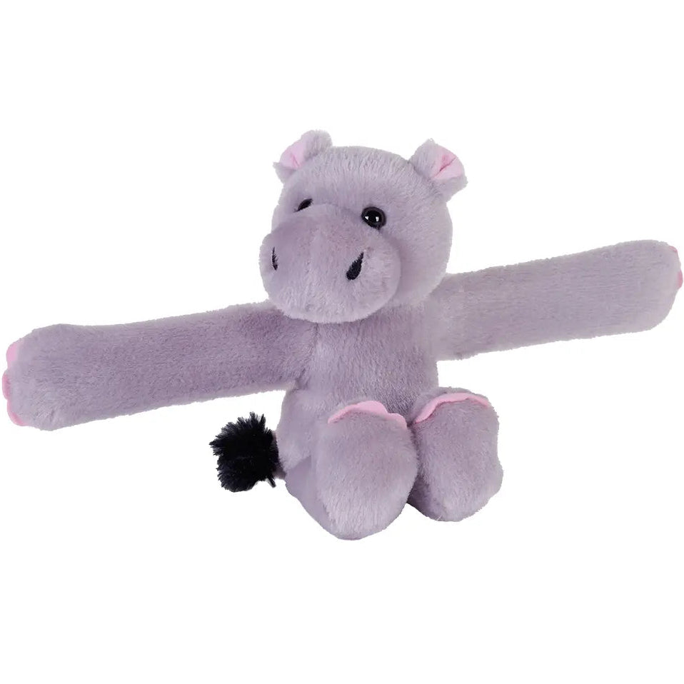 Hippo snap band plush toy by Wild Republic
