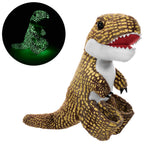 Glow in the Dark T.Rex Huggers plush toy snap band by Wild Republic
