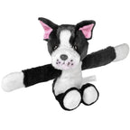 Boston Terrier snap band plush toy by Wild Republic
