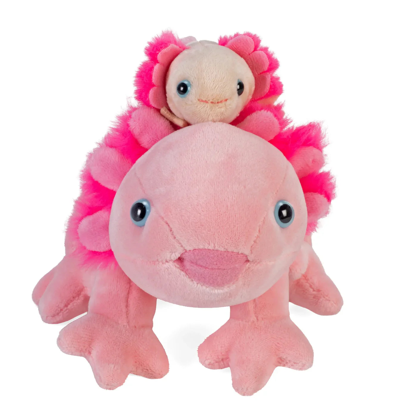 Axolotl Mum & Baby Detachable Plush Duo - Wild Republic