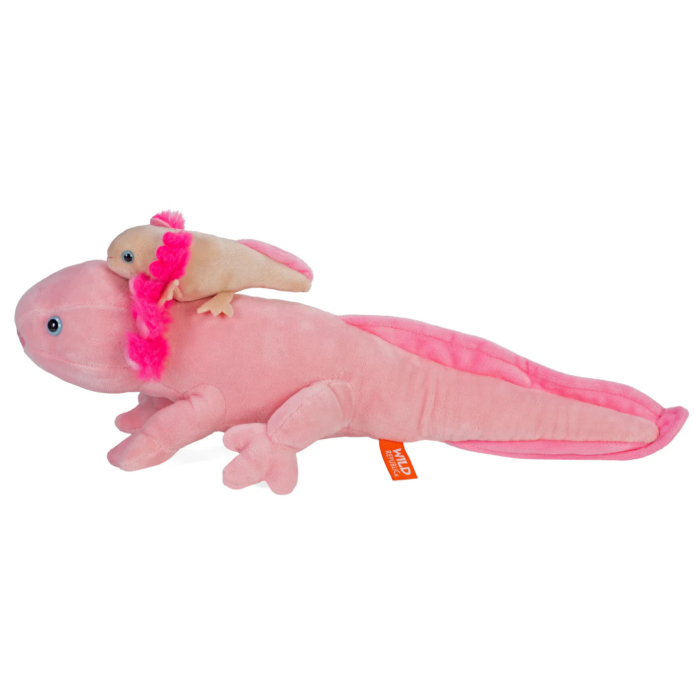 Axolotl Mum & Baby Detachable Plush Duo - Wild Republic