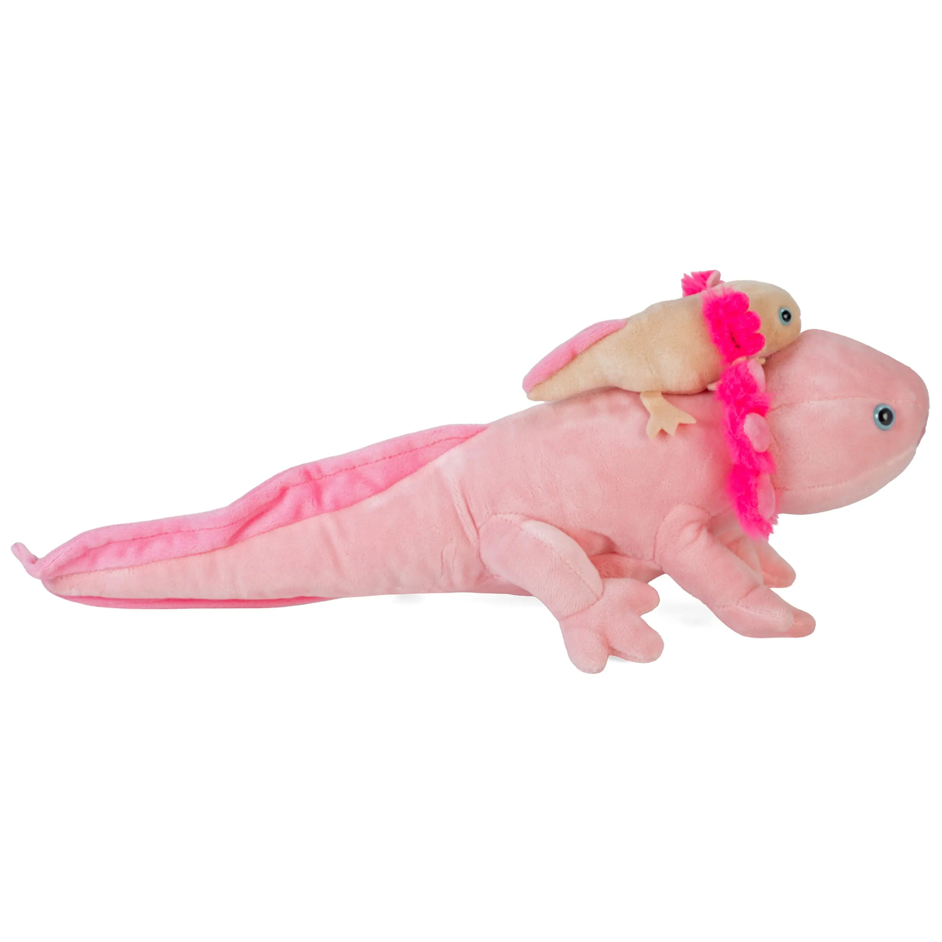 Axolotl Mum & Baby Detachable Plush Duo - Wild Republic