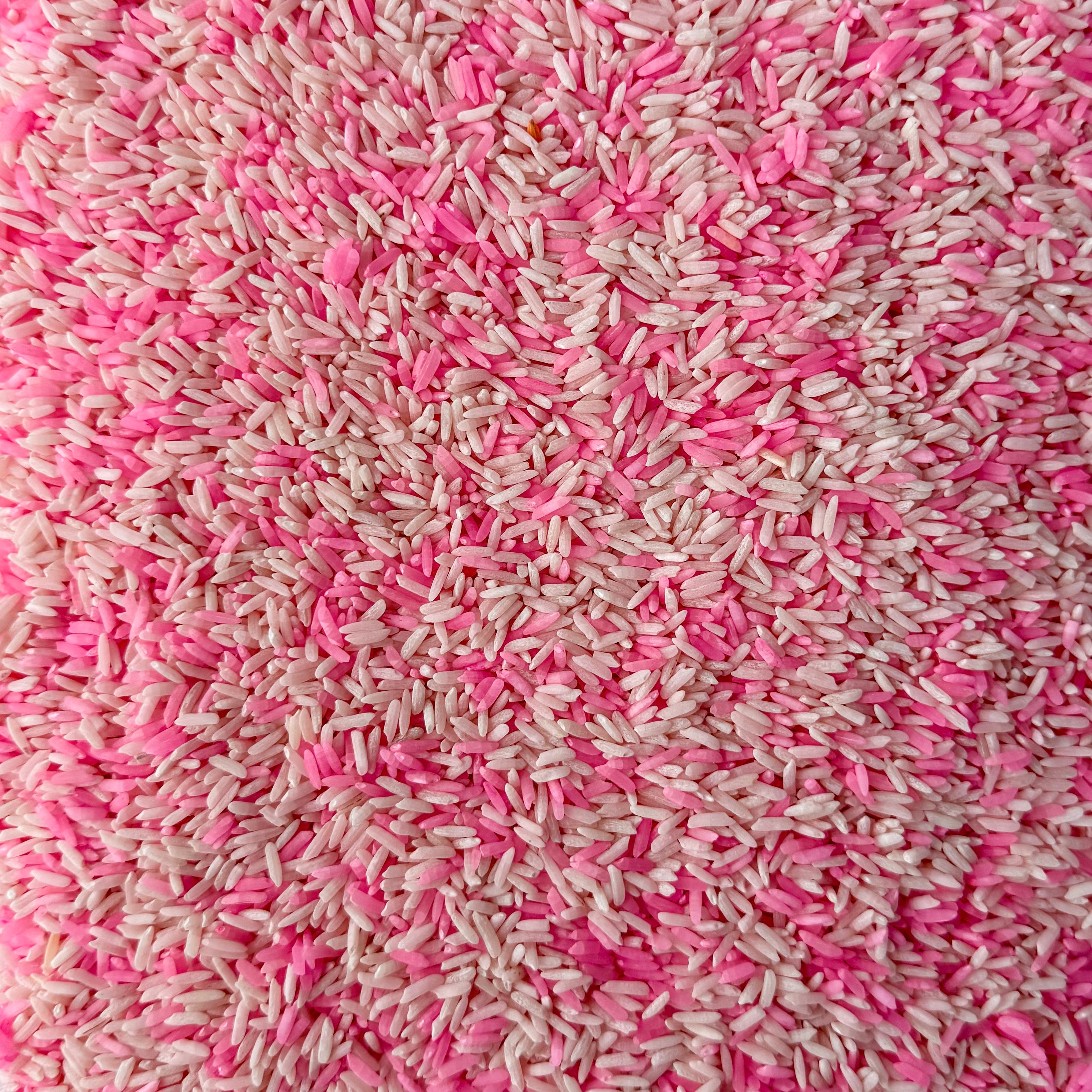 Petal Picnic Pink Rice Sensory Base - Honey Hollow