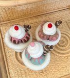 Strawberry Felt Sundae - Playtisserie