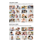 Emotional intelligence educational cards for toddlers