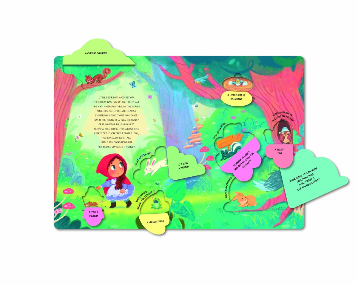 Little Red Riding Hood: Peek a Flap Fairy Tales - Gemma Román