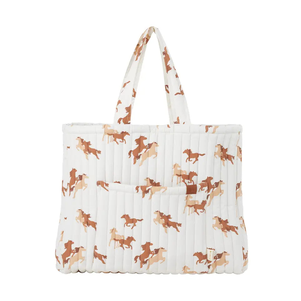 Quilted Tote Bag | Wild At Heart