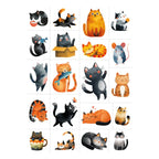Cats Temporary Tattoos - Sassi