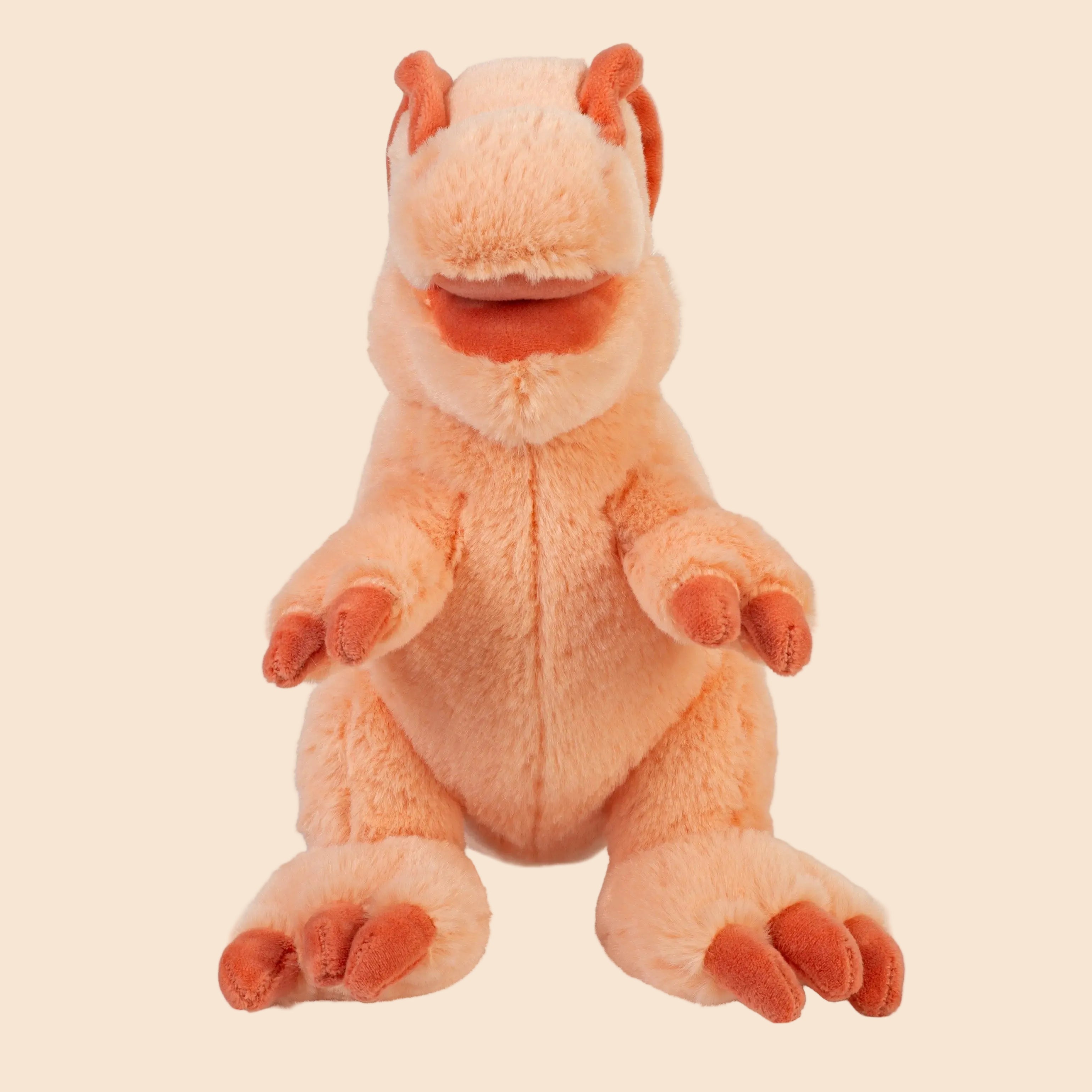 Mini Orange T-Rex Soft Toy - Wild Republic