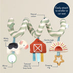 Farm Pram + Car Seat Activity Toy - Itzy Ritzy