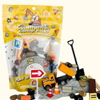 Construction Sensory Playdough Kit - Earth Grown KidDoughs