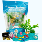 Ocean Explorer Sensory Playdough Kit - Earth Grown KidDoughs