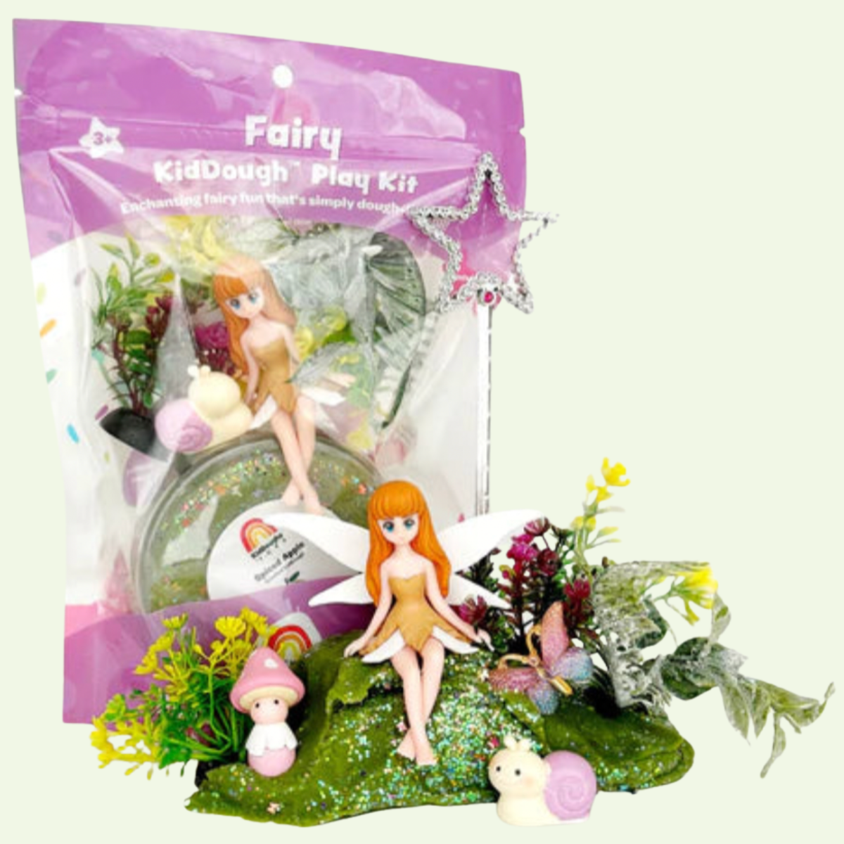 Fairy Sensory Playdough Kit - Earth Grown KidDoughs