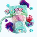 Axolotl Mini Travel Playdough Kit - Earth Grown KidDoughs