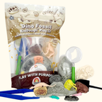 Dinosaur Fossil Dig Playdough Kit - Earth Grown KidDoughs