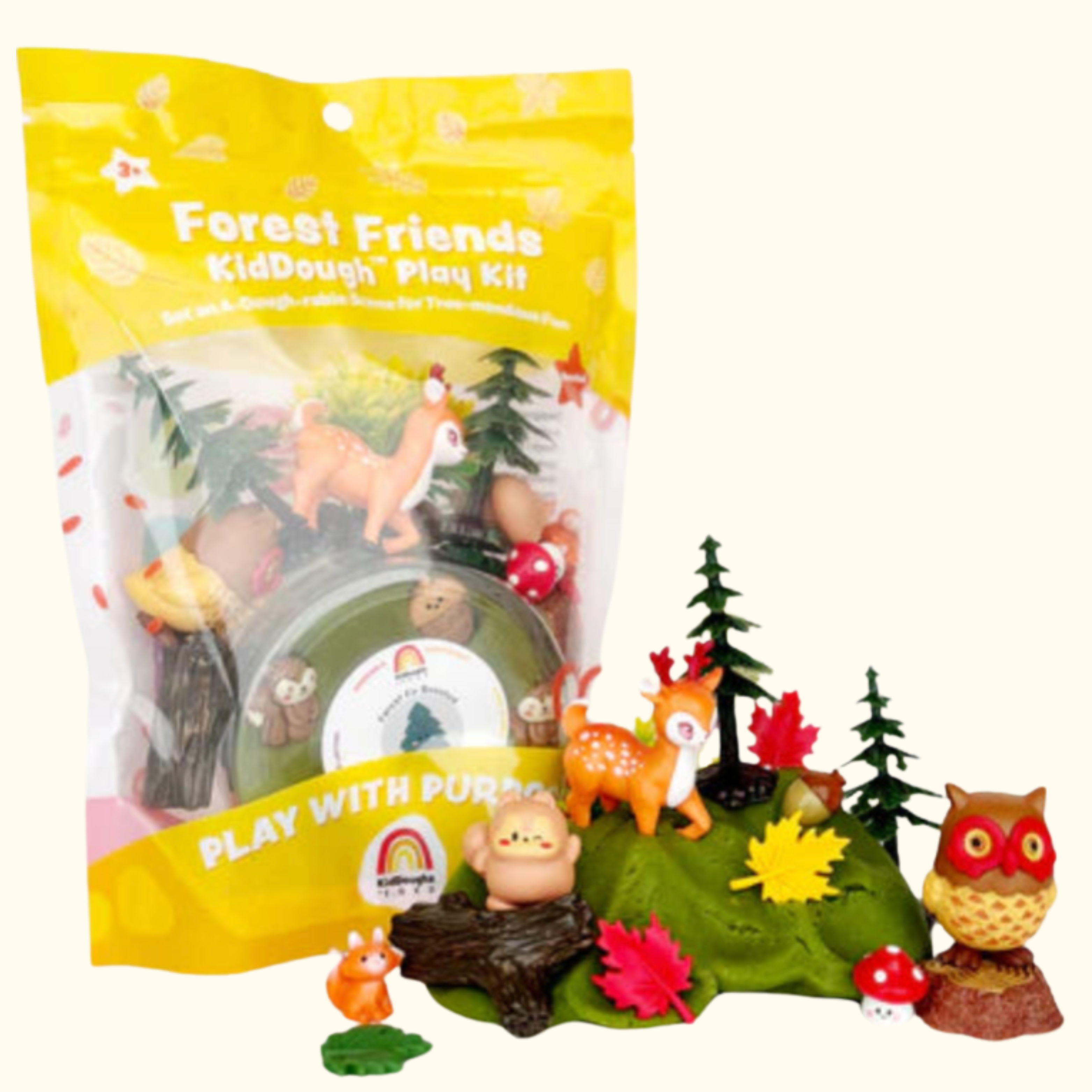 Forest Friends Sensory Playdough Kit - Earth Grown KidDoughs