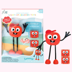 Sammy Red Glo Pal Character Light Up Cubes - Jellystone Designs