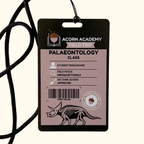 Palaeontology Field Trip Pass & Lanyard – Honey Hollow