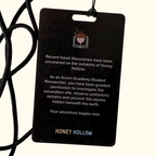 Palaeontology Field Trip Pass & Lanyard – Honey Hollow