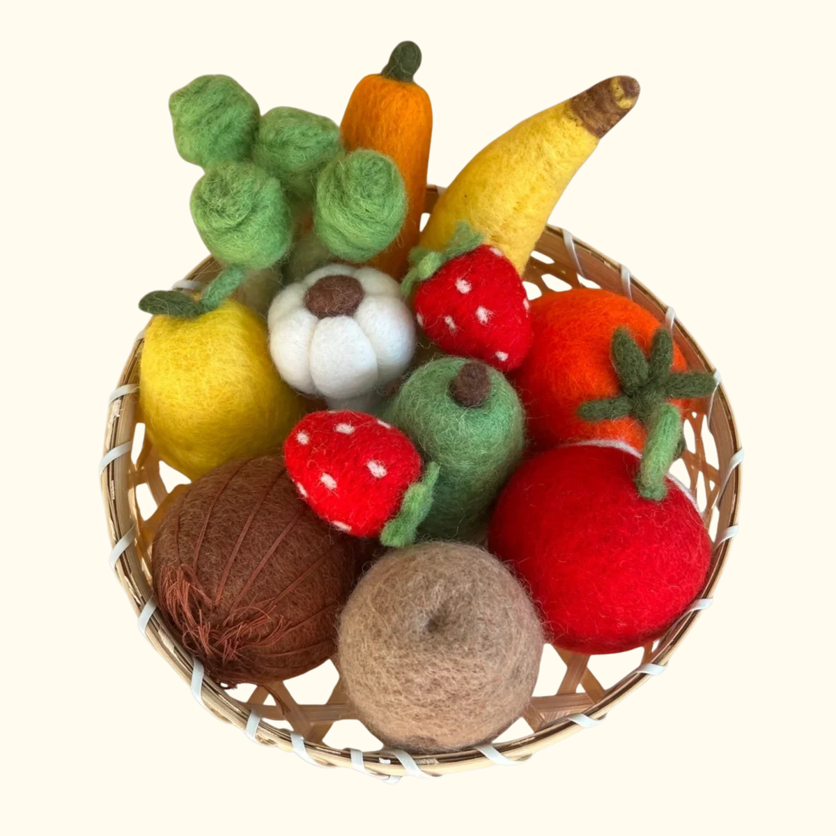 Farmers Market Felt Food Set - Playtisserie
