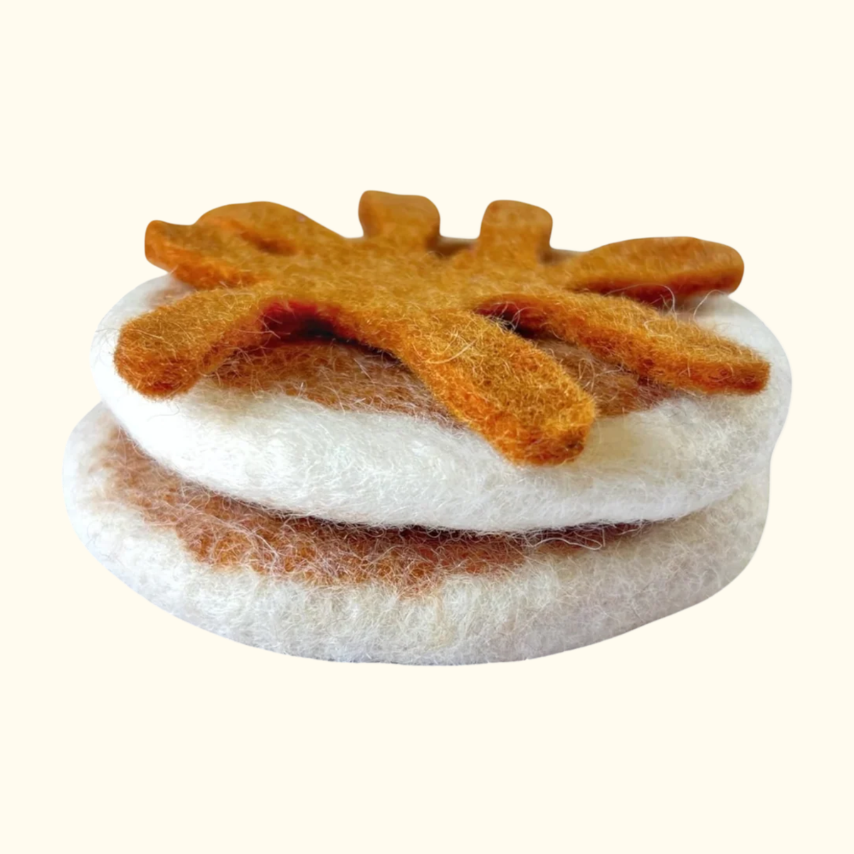 Pancakes & Syrup Splash Felt Food Set - Playtisserie