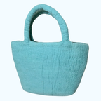 Blue Felt Shopping Bag - Playtisserie