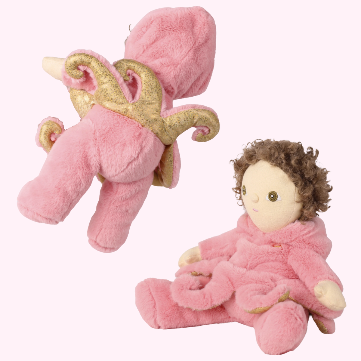 Olivia Octopus Dinky Dinkum Doll - Olli Ella