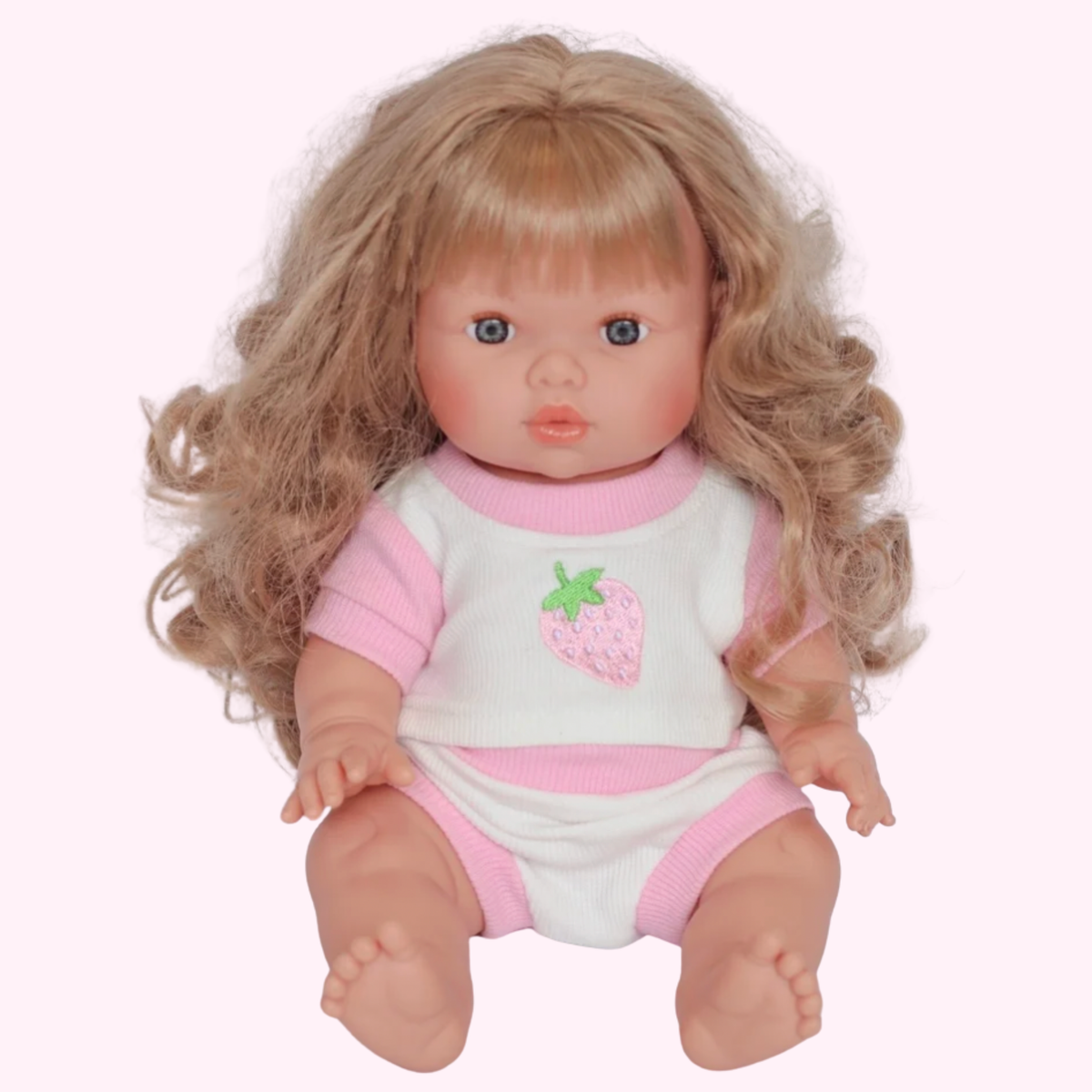 Strawberry Dolls Top & Bloomer Shorts Set - SALLI Collective