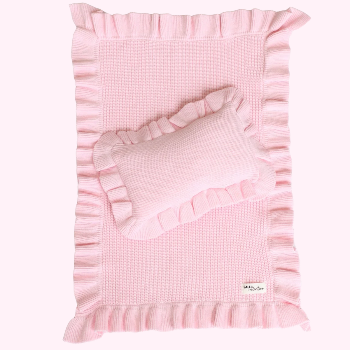 Powder Pink Doll Bedding Set - SALLI Collective