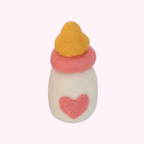 Pink Felt Dolly Bottle - SALLI Collective