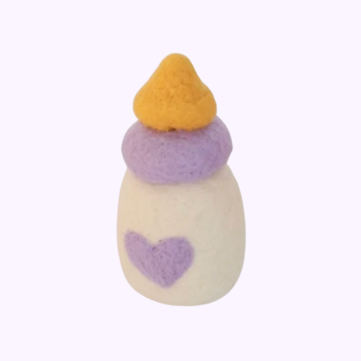 Purple Felt Dolly Bottle - SALLI Collective