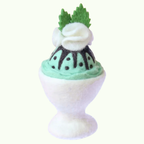 Choc Mint Felt Sundae - Juni Moon
