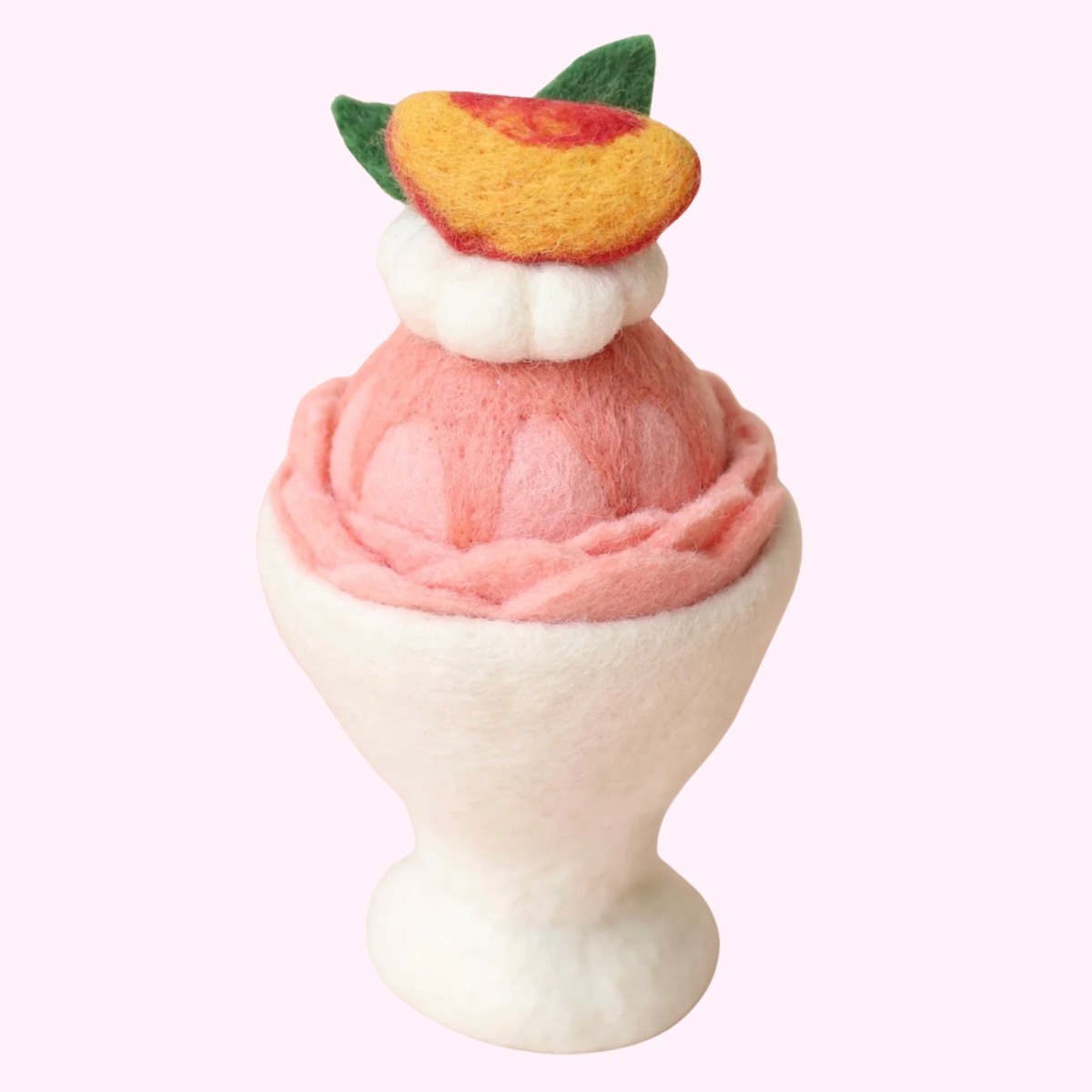 Peach Sorbet Felt Sundae - Juni Moon