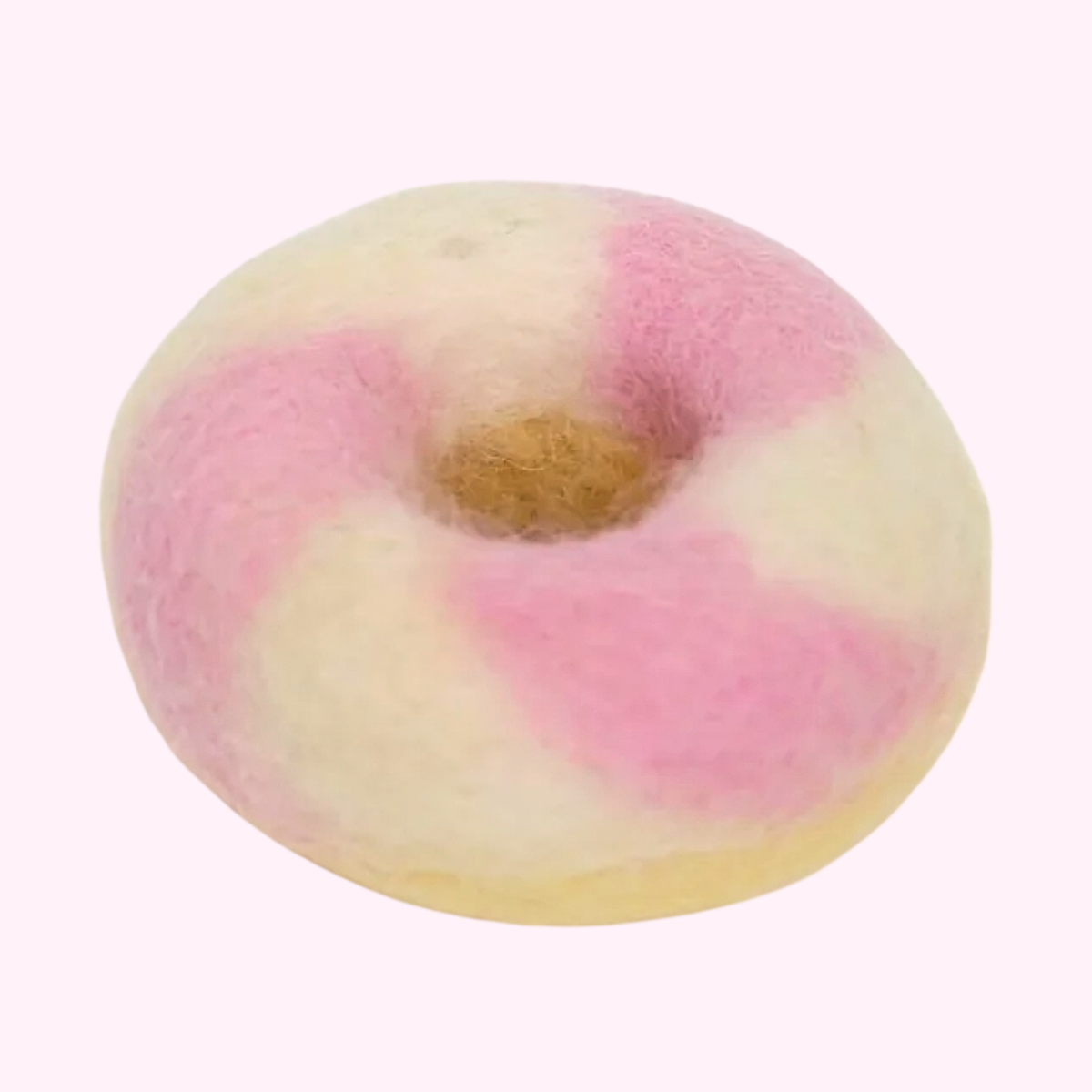Cotton Candy Swirl Felt Donut - Juni Moon