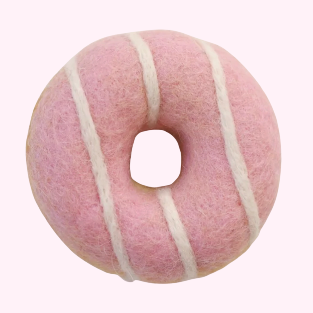 Pink Sugar Felt Donut - Juni Moon