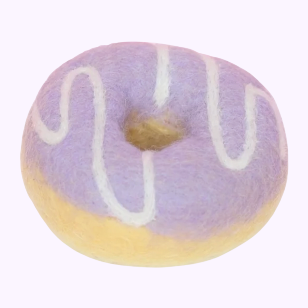 Blueberry Cream Felt Donut - Juni Moon