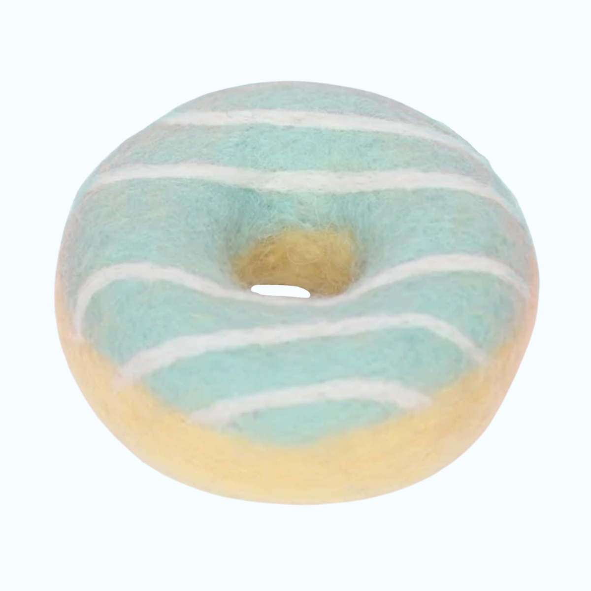 Peppermint Cream Felt Donut - Juni Moon