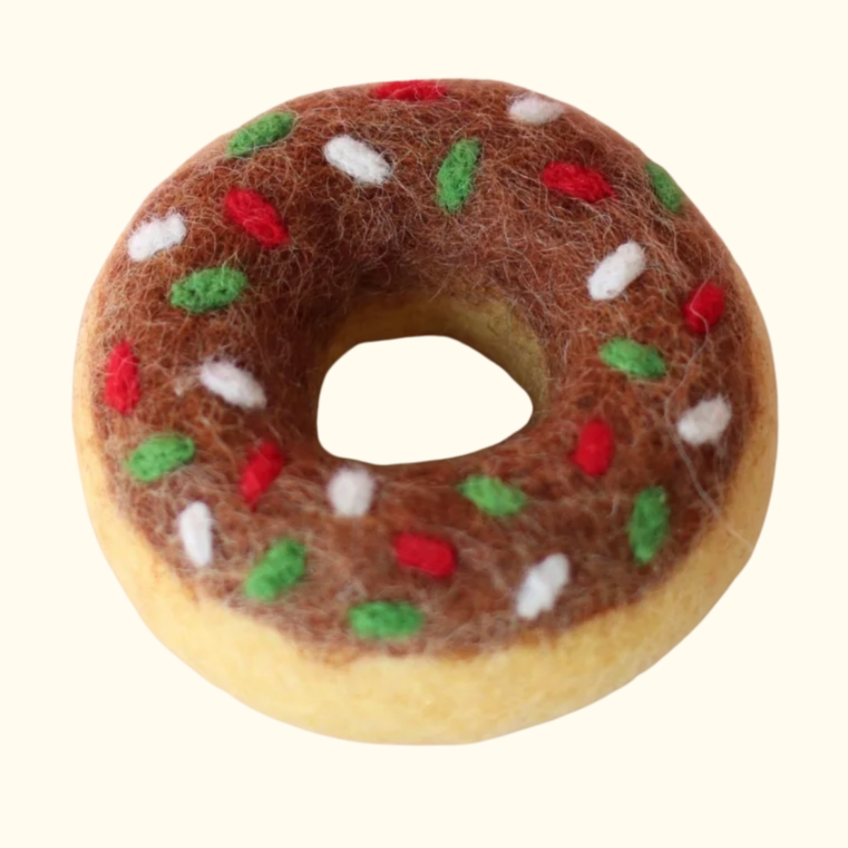 Christmas Sprinkle Felt Donut - Juni Moon