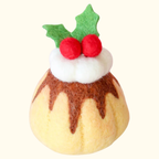 Holly Jolly Festive Felt Sponge Cake - Juni Moon
