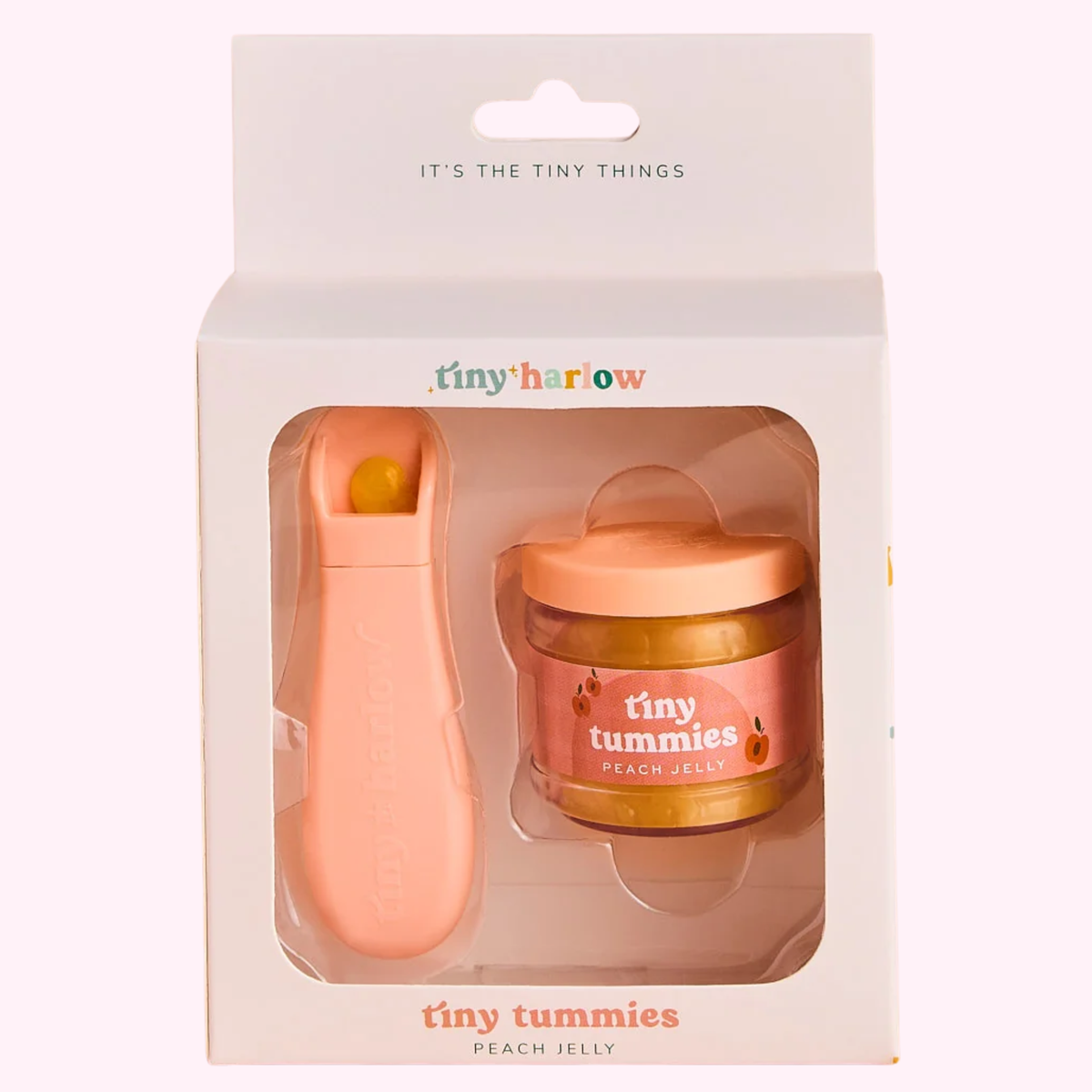 Peach Jelly Tiny Tummies Doll Food - Tiny Harlow