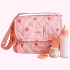 Strawberry Picnic Tiny Nurturer Doll Nappy Bag Set - Tiny Harlow