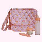 Pink Ducky Tiny Nurturer Doll Nappy Bag Set - Tiny Harlow